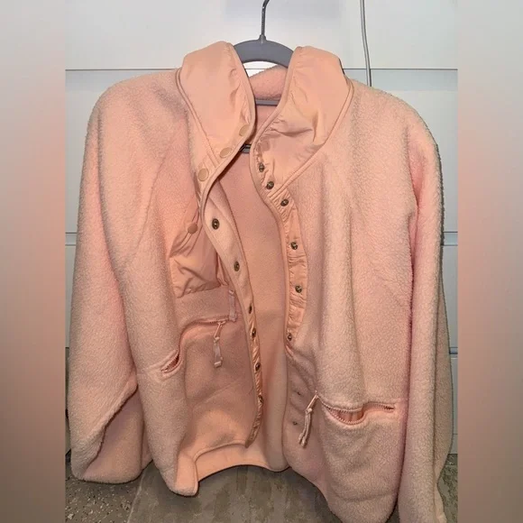 Free People Hit The Slopes Fleece Jacket - Picture 1 of 4